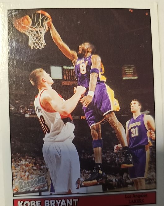 2005-06 Topps Bazooka #78 Kobe Bryant — front