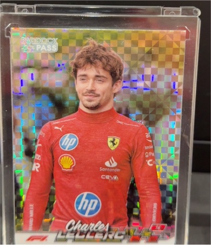 2024 Topps F1 Paddock Pass #3 Charles Leclerc — front