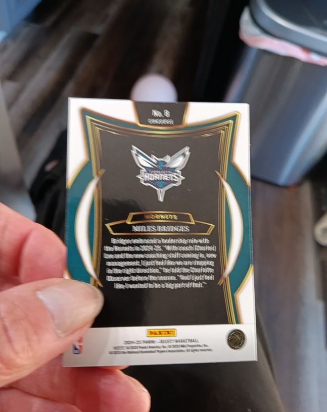 2024-25 Panini Select Concourse #8 Miles Bridges — front