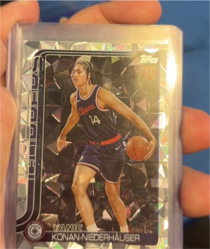2025-26 Topps #230 Yanic Konan Niederhauser — front