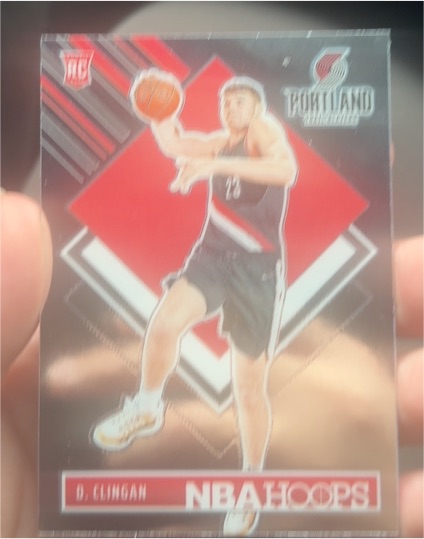 2024-25 Panini NBA Hoops #293 Donovan Clingan — front