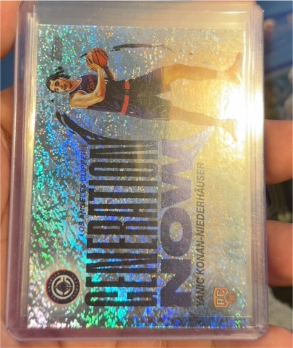 2025-26 Topps #GN-30 Yanic Konan-Niederhauser Generation Now Holo Foil — front