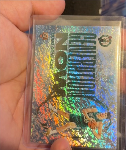 2025-26 Topps Generation Now Holofoil Yanic Konan Niederhauser — front