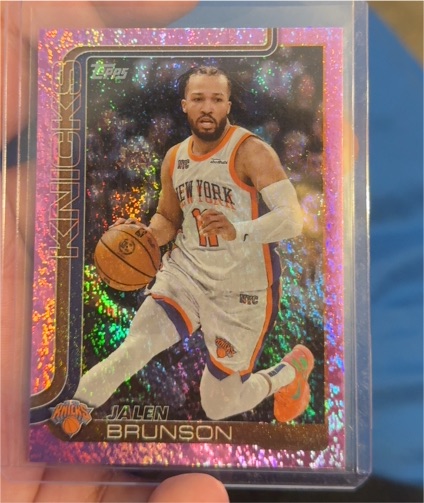 2025-26 Topps #14 Jalen Brunson — front