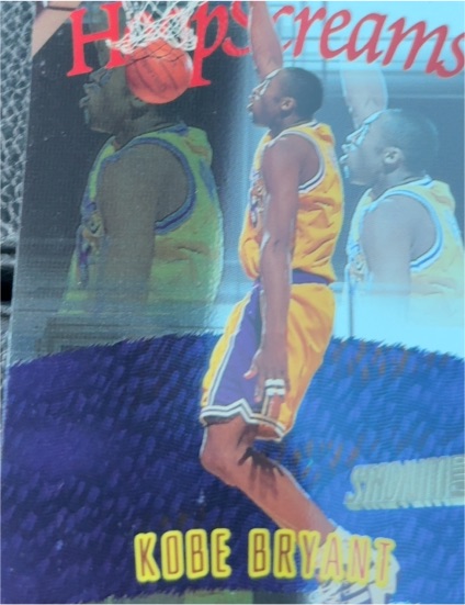 1996 SkyBox Hoopscreams Kobe Bryant — front