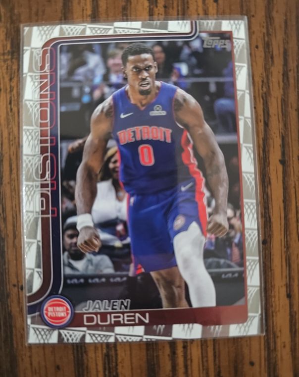 2025-26 Topps #41 Jalen Duren — front