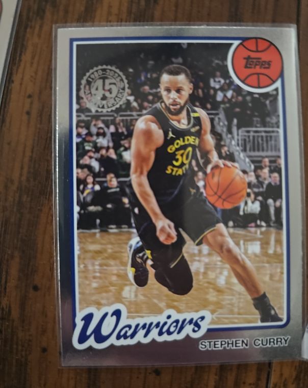 2025-26 Topps 45th Anniversary #80BK-89 Stephen Curry — front