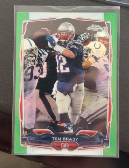 2014 Topps Chrome #62 Tom Brady — front