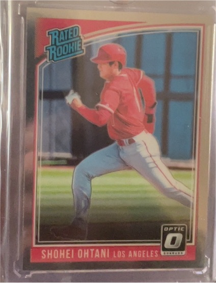 2018 Donruss Optic #56 Shohei Ohtani — front