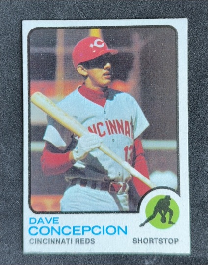 1973 Topps #554 Dave Concepcion — front