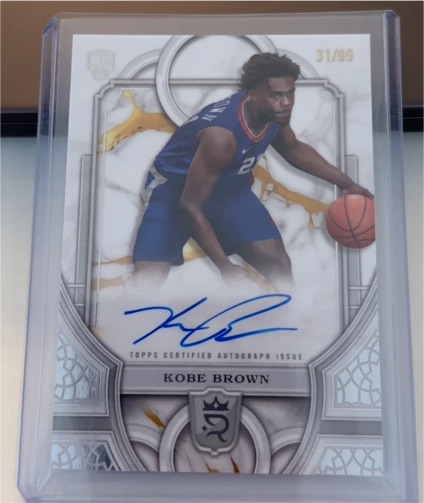 2023-24 Topps Royalty #RA-KB Kobe Brown — front
