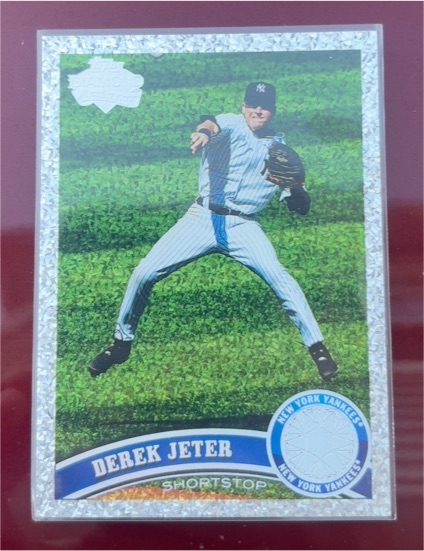 2011 Topps #330 Derek Jeter Diamond Anniversary — front