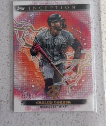 2024 Topps Inception #50 Carlos Correa — front