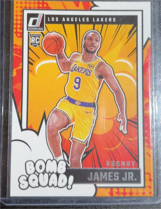 2024-25 Panini Donruss #14 Bronny James Jr. — front