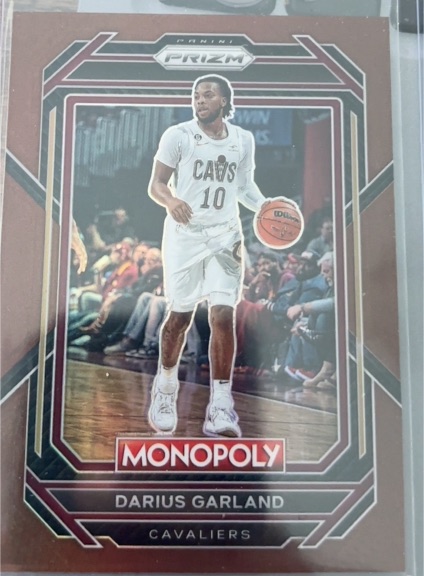 2022-23 Panini Prizm Monopoly #16 Darius Garland — front