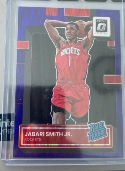 2022-23 Panini Donruss Optic #240 Jabari Smith Jr. — front