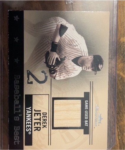 2004 Fleer Showcase Baseball's Best #2 Derek Jeter — front