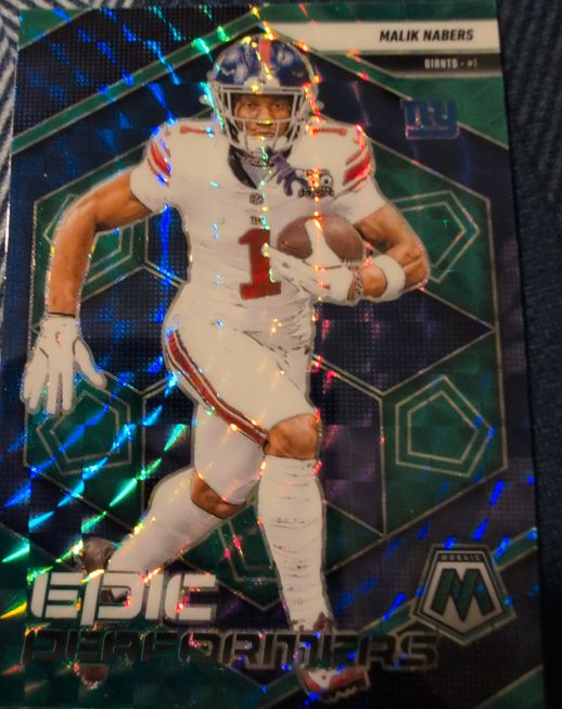 2024 Panini Mosaic #91 Malik Nabers — front