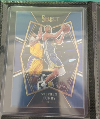 2021-22 Panini Select #121 Stephen Curry — front