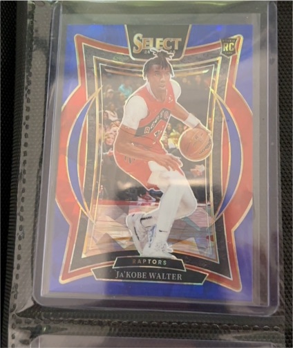 2024-25 Panini Select #96 Ja'Kobe Walter — front