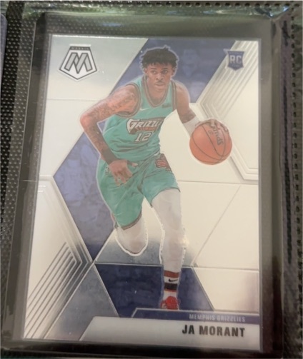 2019-20 Panini Mosaic #219 Ja Morant — front