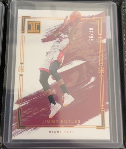 2023-24 Panini Impeccable #15 Jimmy Butler — front