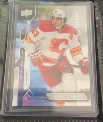 2021-22 Upper Deck Premier #54 Sean Monahan — front