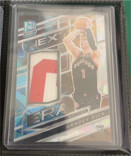 2023-24 Panini Spectra #NEX-GDI Gradey Dick — front
