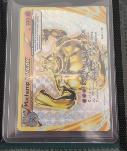 2016 Pokémon XY Evolutions #60 Machamp BREAK — front