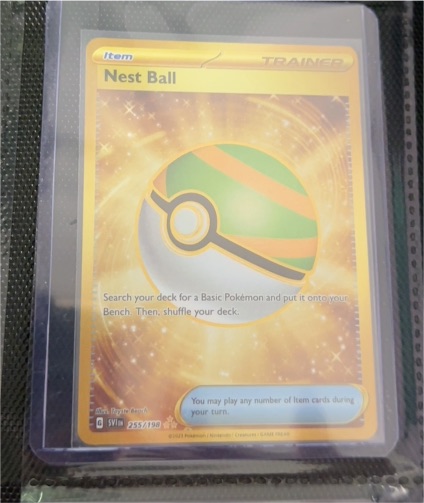 2023 Pokémon Scarlet & Violet Base Set #255 Nest Ball — front