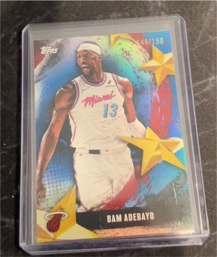2025-26 Topps Stars of the NBA #SA-26 Bam Adebayo — front