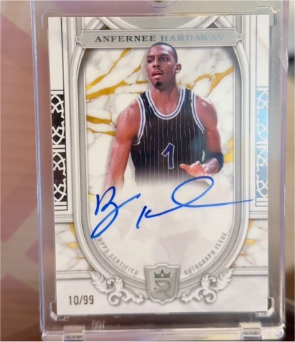 2023-24 Topps Royalty Superior Signatures #10 Anfernee Hardaway — front