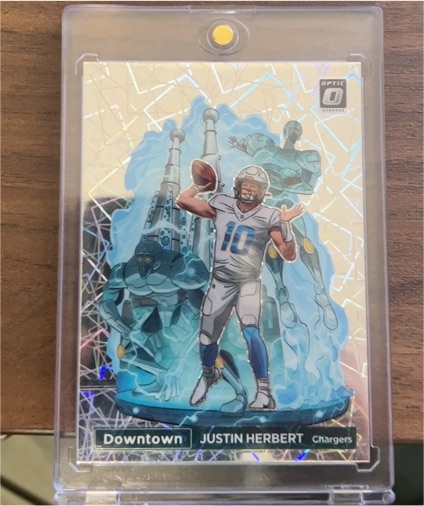 2022 Panini Donruss Optic #DT-JH Justin Herbert — front