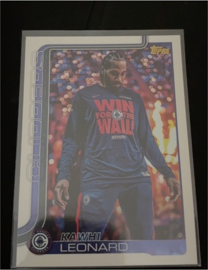 2024 Topps Kawhi Leonard Los Angeles Clippers — front