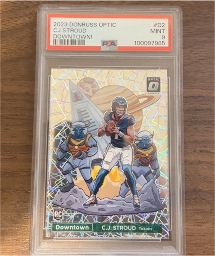 2023 Panini Donruss Optic Downtown #D2 C.J. Stroud — front