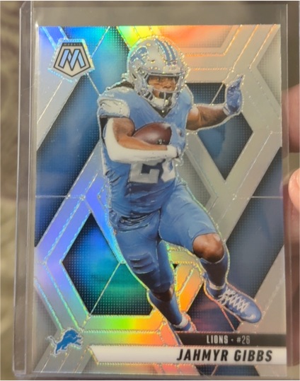 2022 Panini Mosaic #28 Jahmyr Gibbs — front