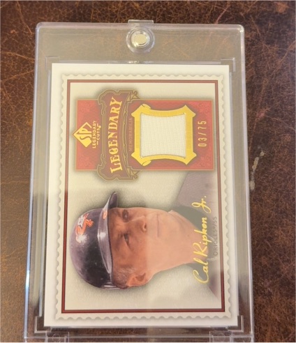 2009 Upper Deck SP Legendary Cuts #LMCR1 Cal Ripken Jr. — front