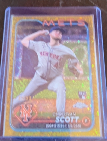 2024 Topps Chrome Update #USC110 Christian Scott — front