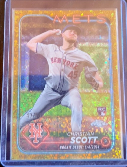 2024 Topps Chrome Update #USC110 Christian Scott — front
