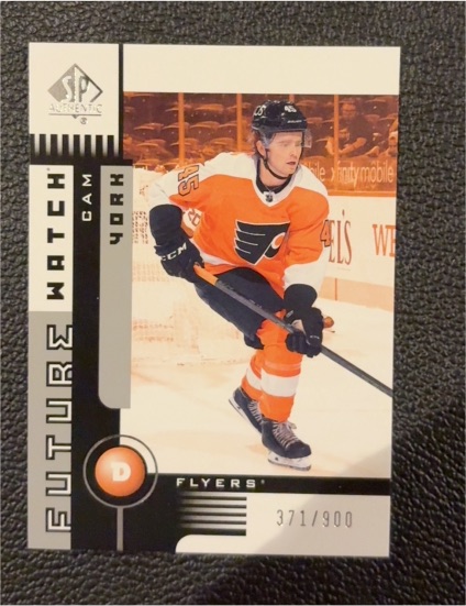 2021-22 SP Authentic 2001-02 Retro Future Watch #01FW-CY Cam York — front