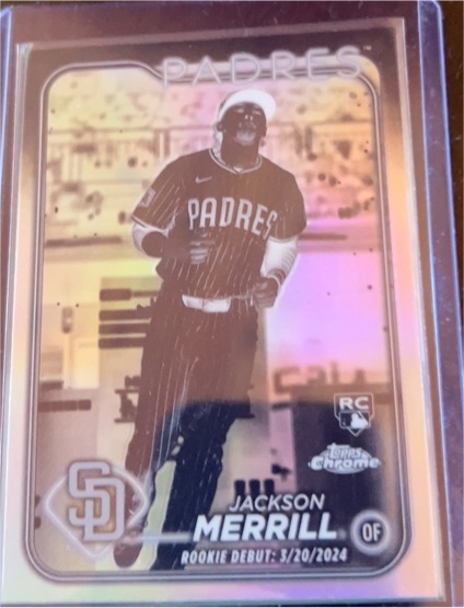 2024 Topps Chrome Update #USC57 Jackson Merrill — front