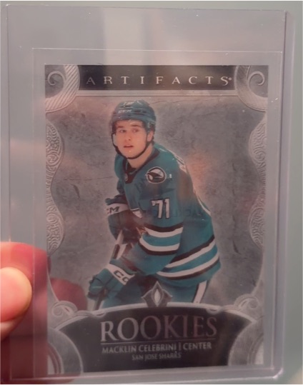 2024-25 Upper Deck Artifacts #71 Macklin Celebrini — front