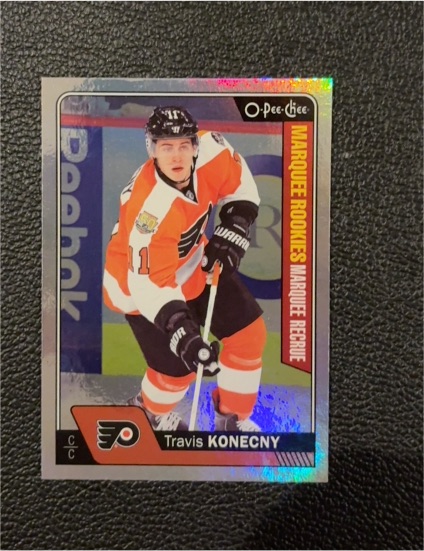 2016-17 O-Pee-Chee #692 Travis Konecny — front