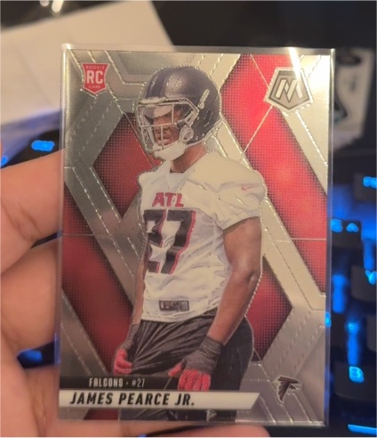 2025 Panini Mosaic #357 James Pearce Jr. — front