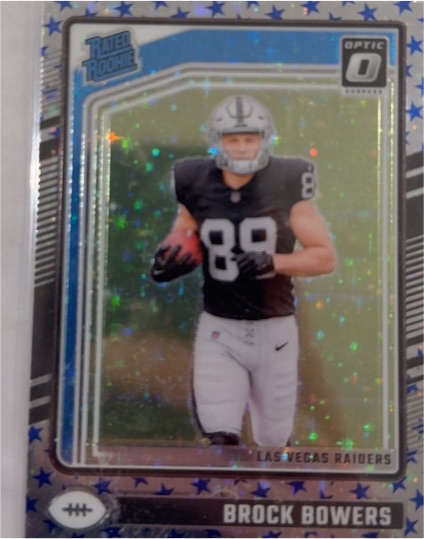 2024 Donruss Optic #215 Brock Bowers — front