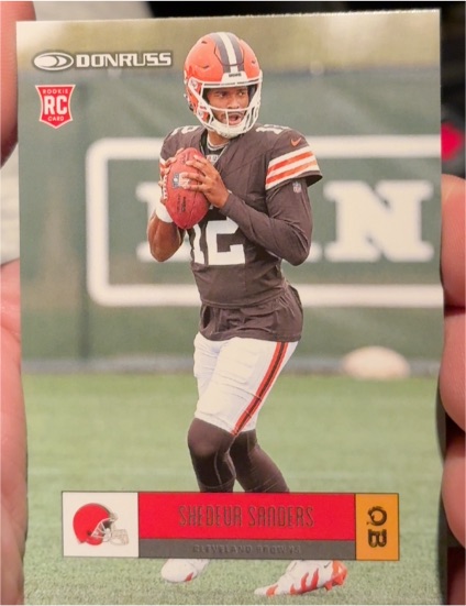 2025 Panini Donruss #R05-SDS Shedeur Sanders — front