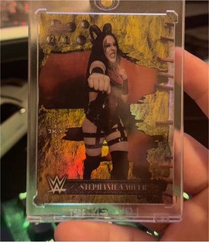 2025 Topps Chrome WWE Cactus Jack #79 Stephanie Vaquer — front