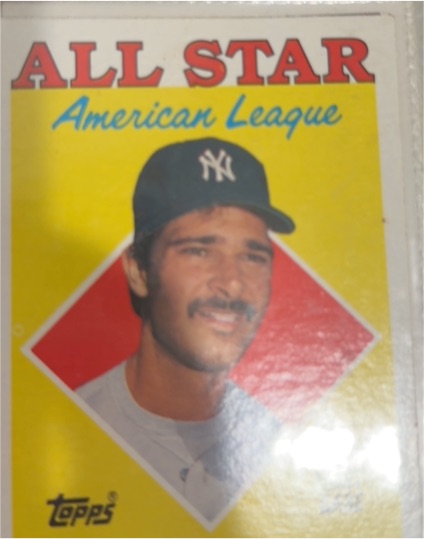 1988 Topps #392 Dave Winfield — front