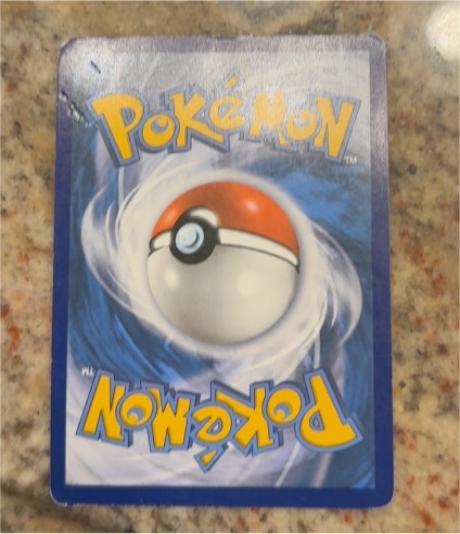 1999 Pokémon Card Back — front
