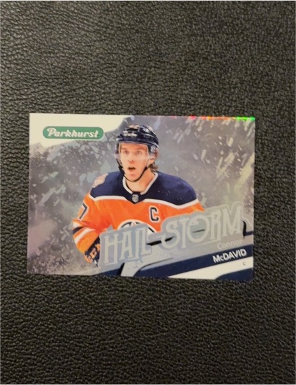 2019-20 Parkhurst Hail Storm #HS-20 Connor McDavid — front